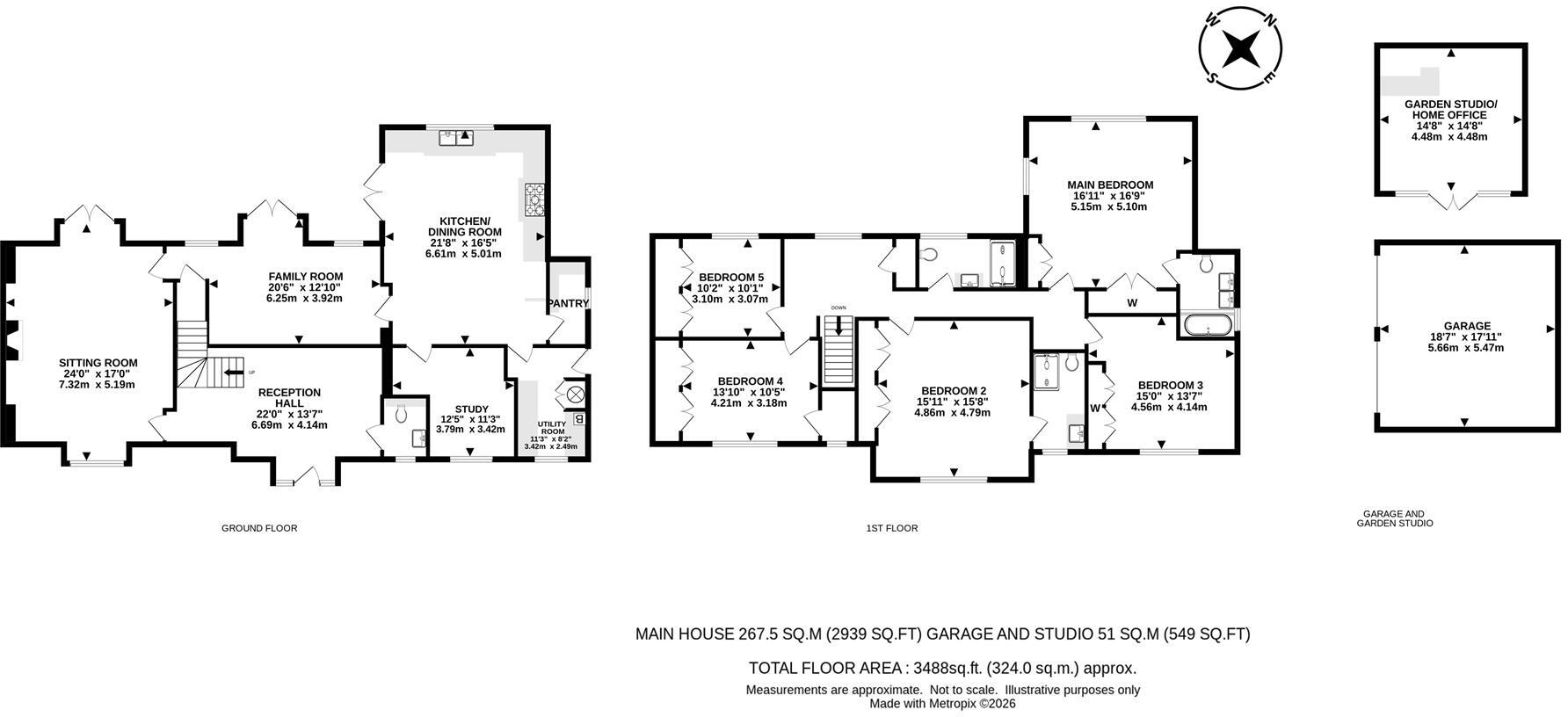 Rickman Hill Road, Chipstead, Coulsdon floorplan