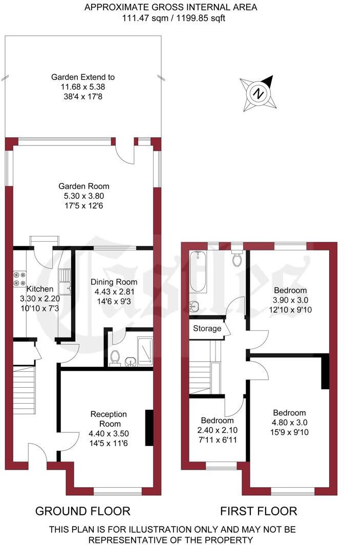 Kenwood Road, London floorplan