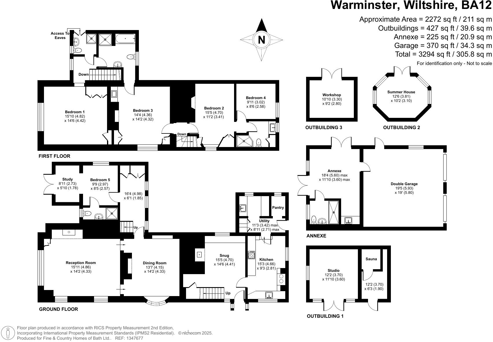 Upton Scudamore, Warminster, Wiltshire, BA12 floorplan