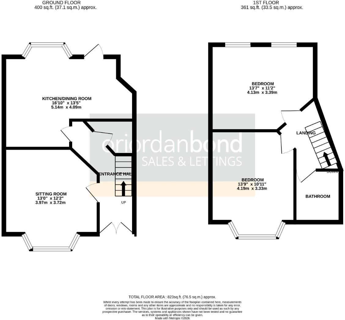 Monks Park Road, Abington, Northampton NN1 floorplan
