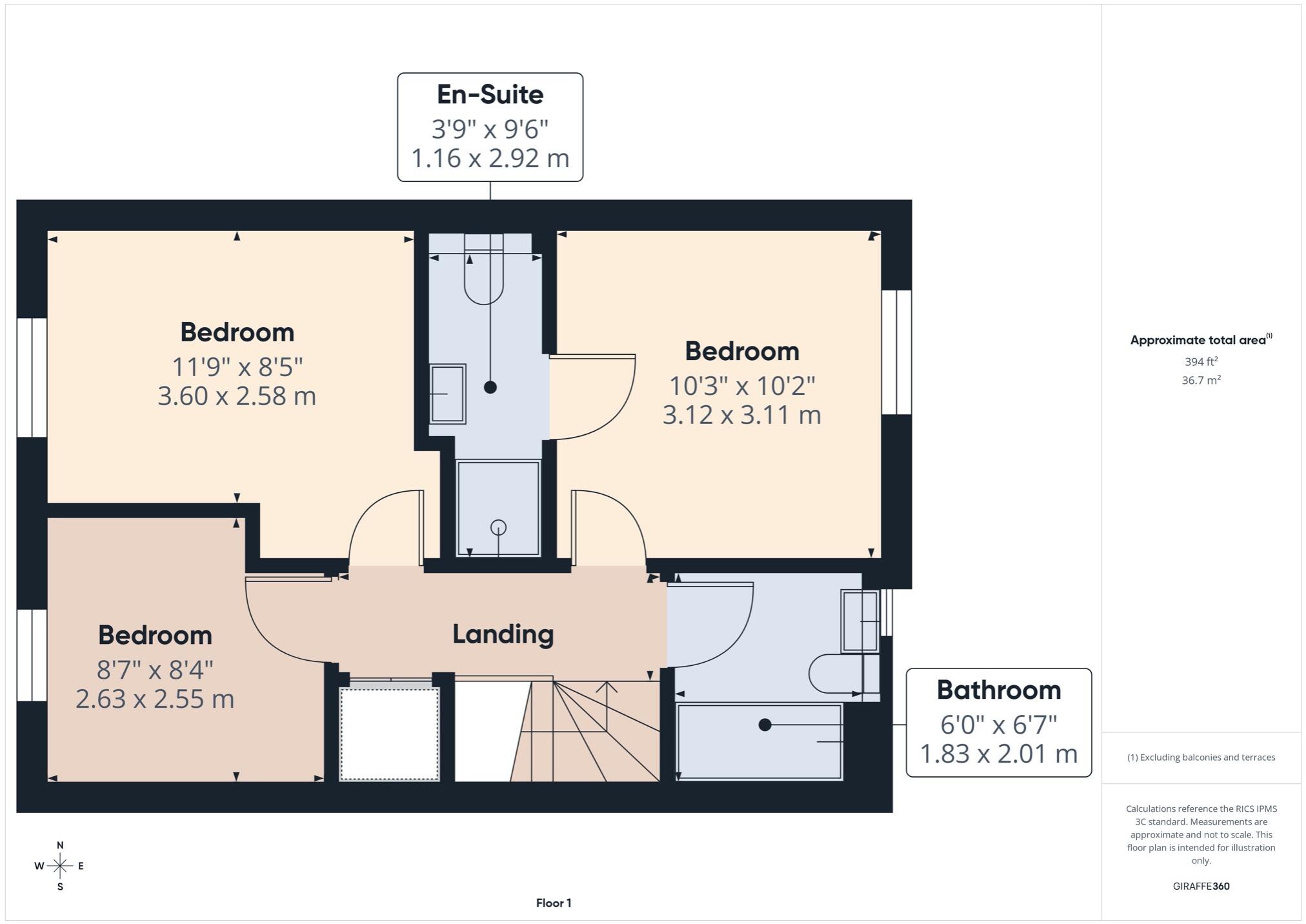 Middy Close, Mendlesham, IP14 5TN floorplan