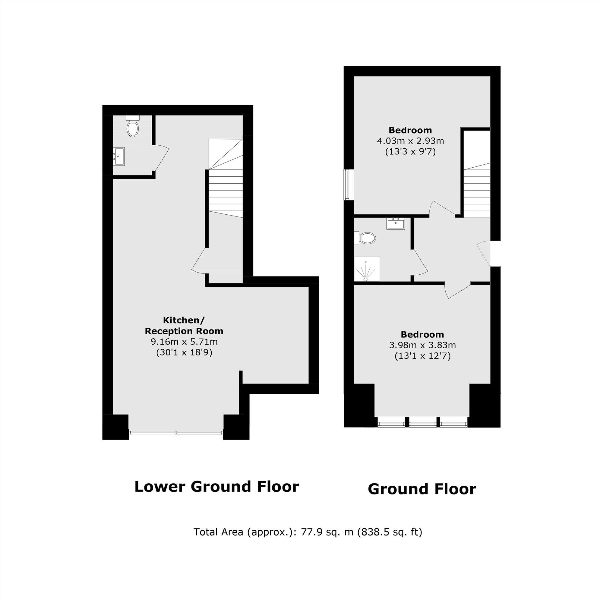 Gordon Road, Ealing floorplan
