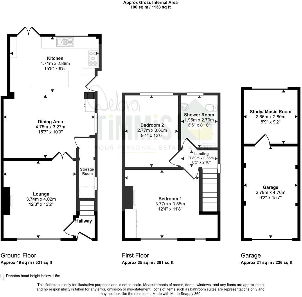 Sneyd Street, Stoke-On-Trent floorplan