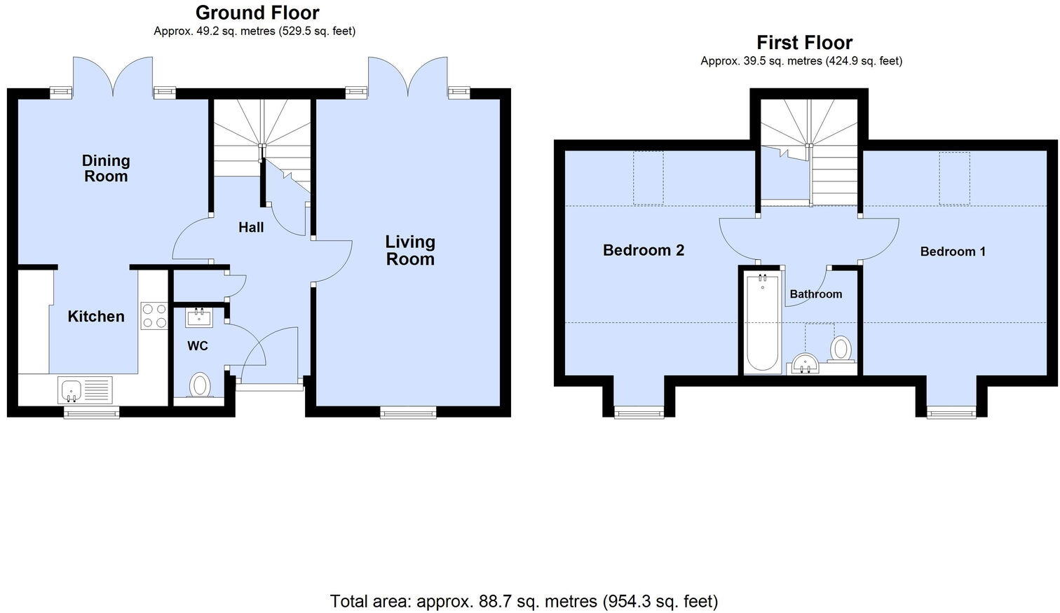 Plot 3, Mill Field, Sutton floorplan