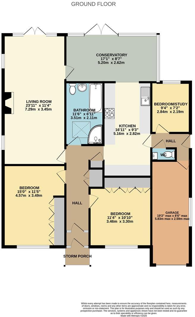 Cromley Road, High Lane, Stockport floorplan