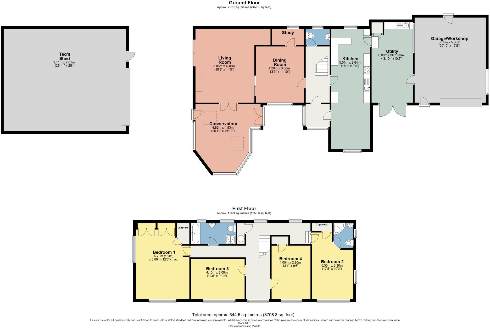 Low Butterbent Barn , New Hutton, Cumbria, LA8 0AE  floorplan