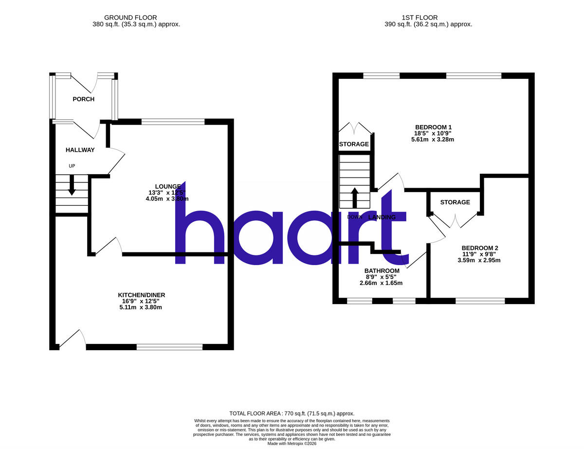 Dagnam Park Drive, Harold Hill floorplan