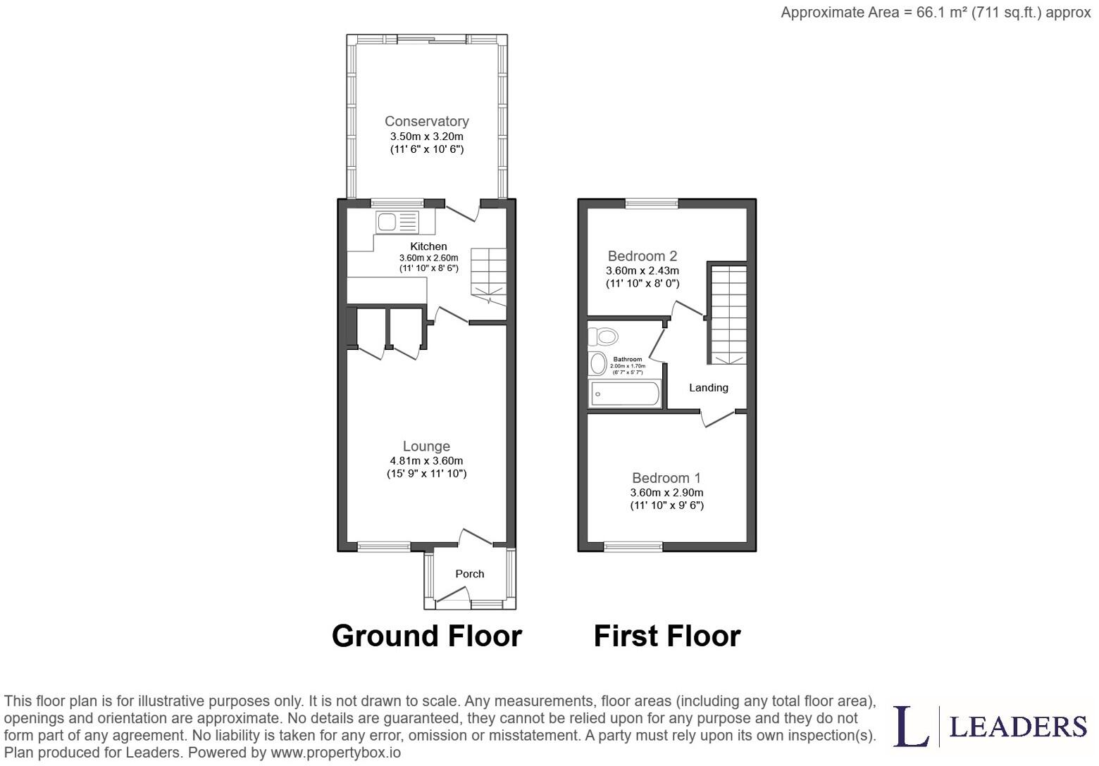 Hasler Road, Poole, Dorset, BH17 floorplan