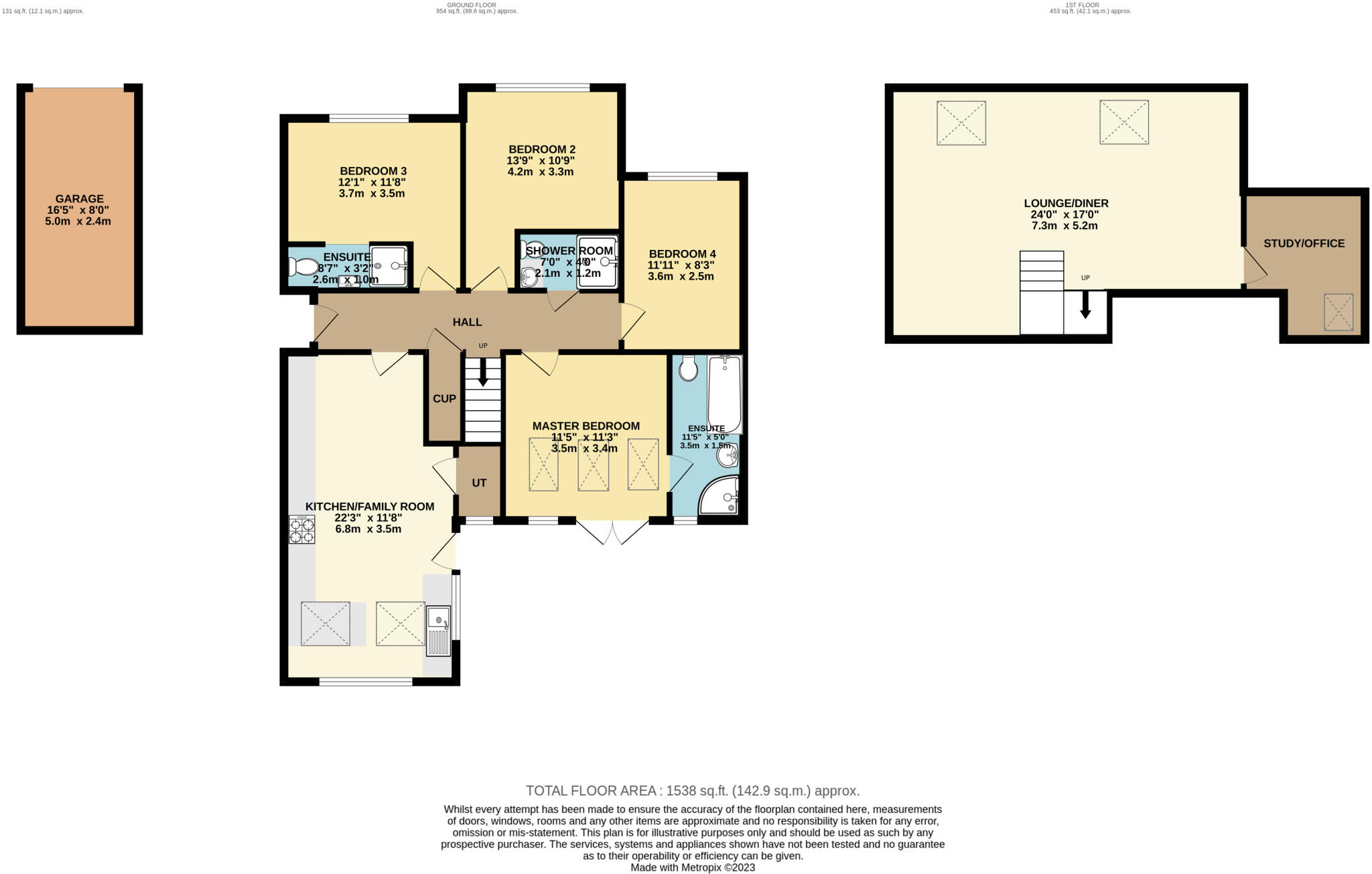 Saltmer Close, Ilfracombe, North Devon, EX34 floorplan