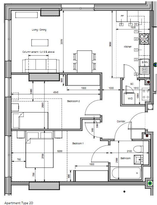 Thames Quarter, Reading floorplan