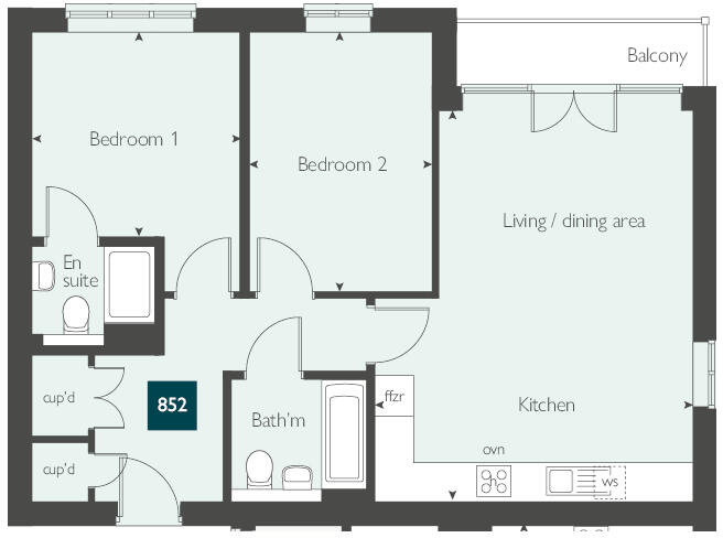 Kingsmead Avenue,
Graylingwell Park,
Chichester,
West Sussex
PO19 6GA floorplan