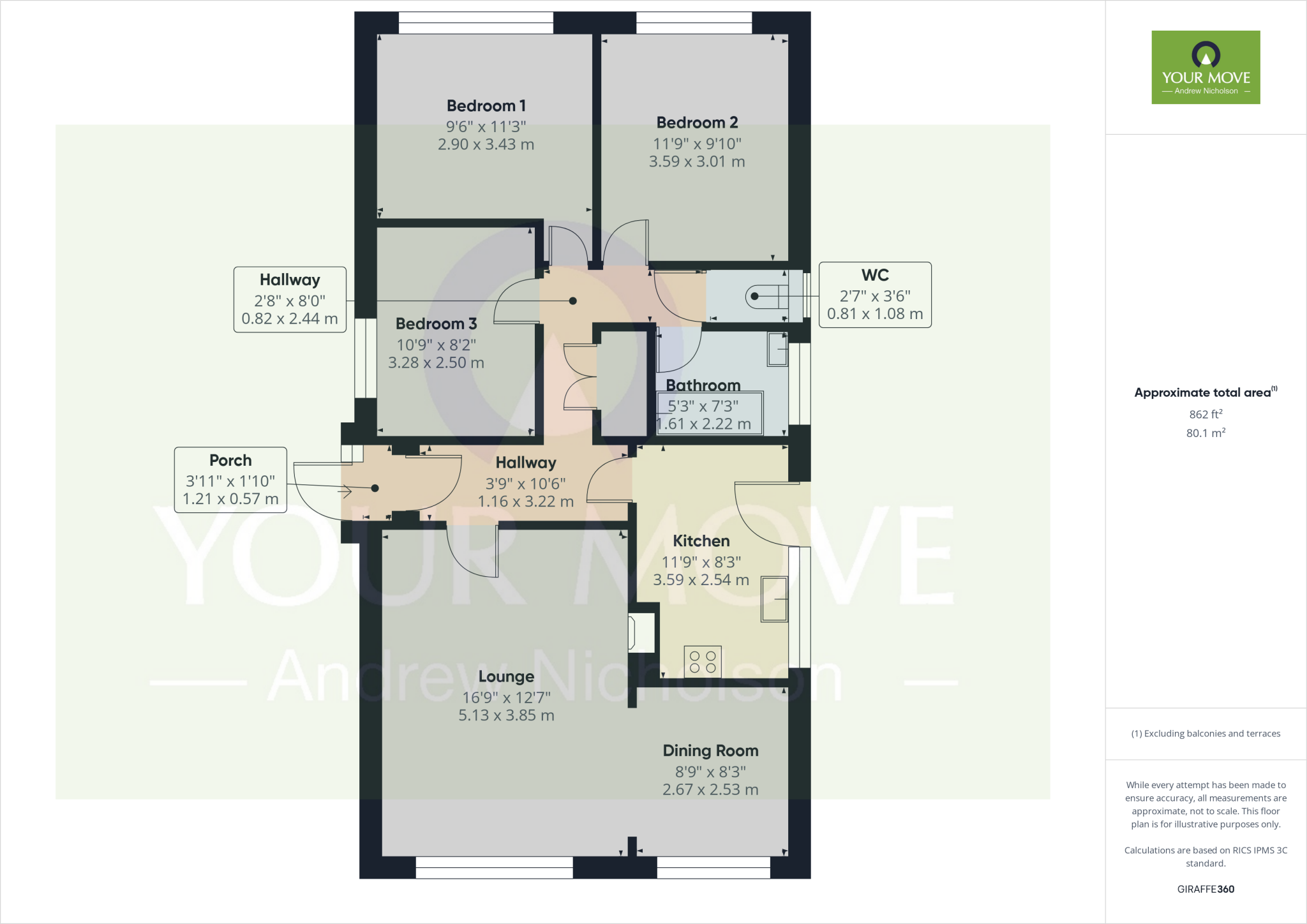 Southbank Avenue, Shavington, Crewe, Cheshire, CW2 floorplan