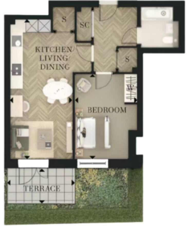 Thistle House, 4 Bicknell Way, London, London, SW17 floorplan