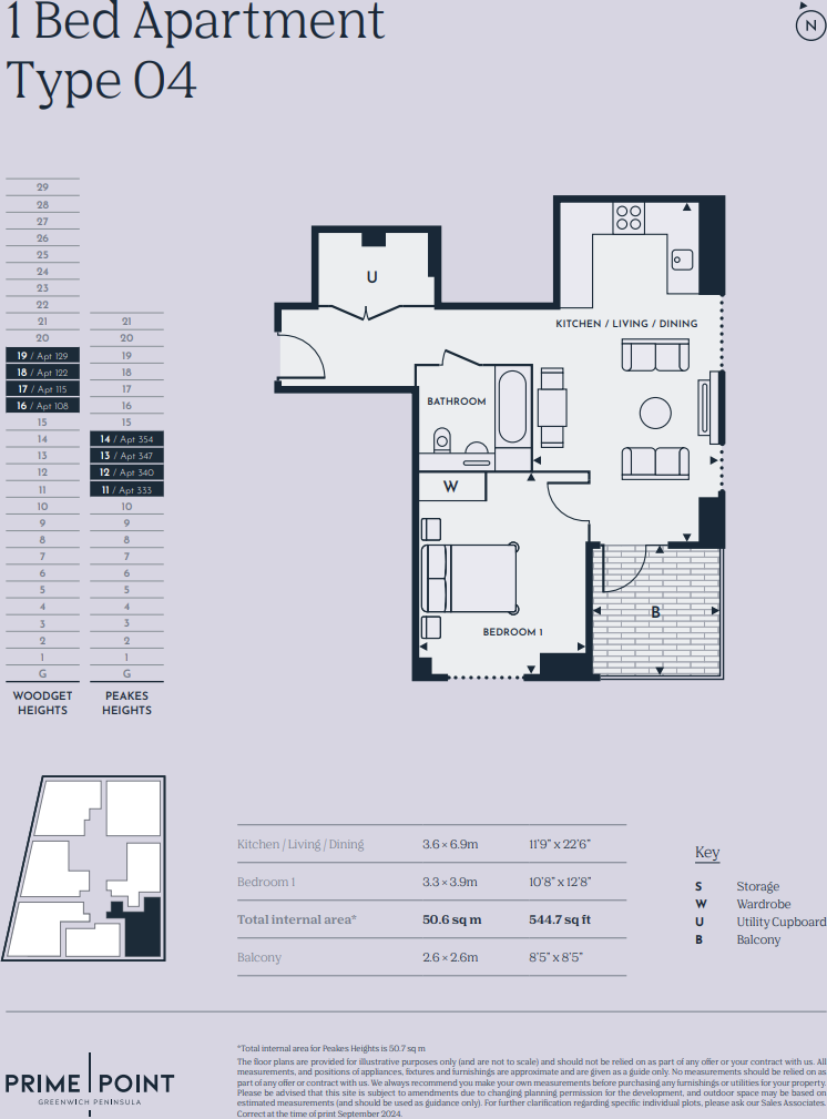 Prime Point, Greenwich, SE10 floorplan