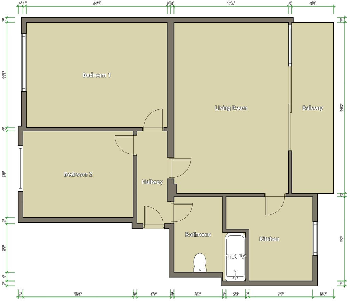 The Parade, Birchington, CT7 floorplan