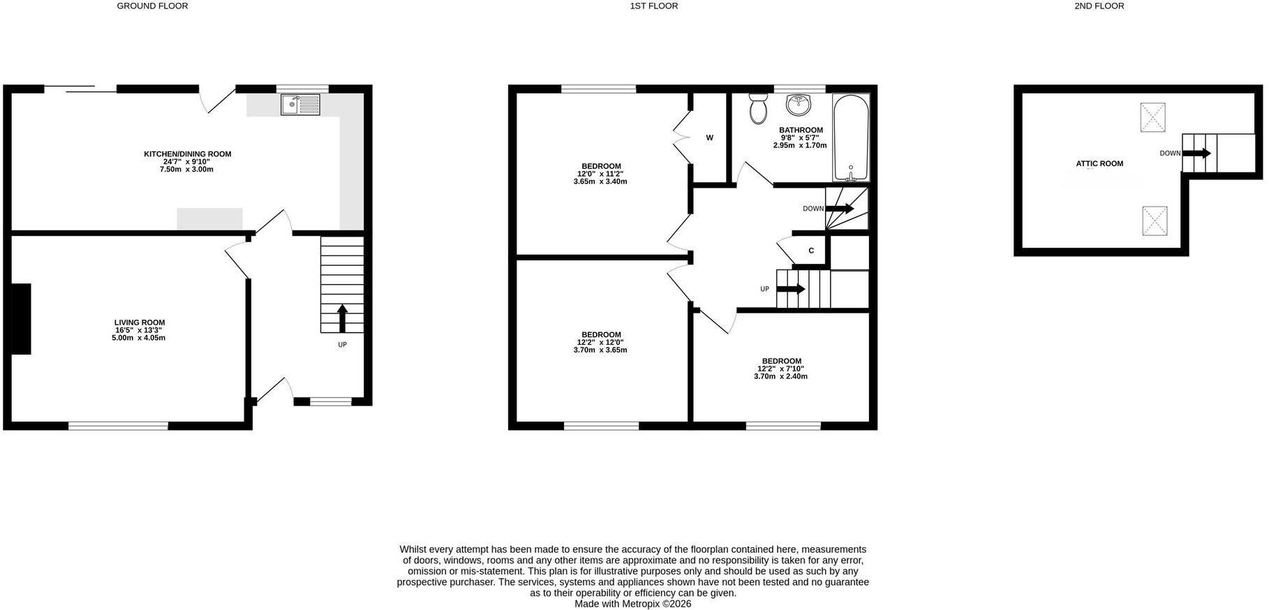 32, Adderley Terrace, Monifieth, DD5 floorplan