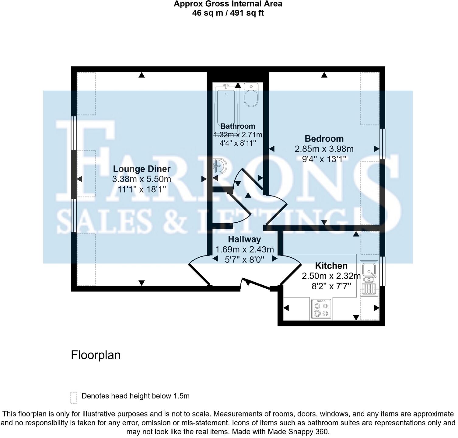 Old Station Close, Cheddar, Somerset. BS27 3DF floorplan