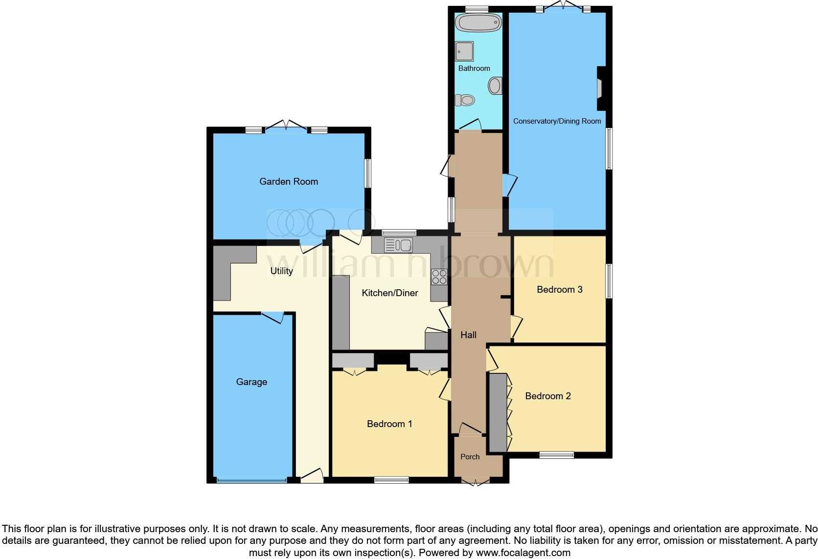 Saxon Place, Weeting, Brandon floorplan