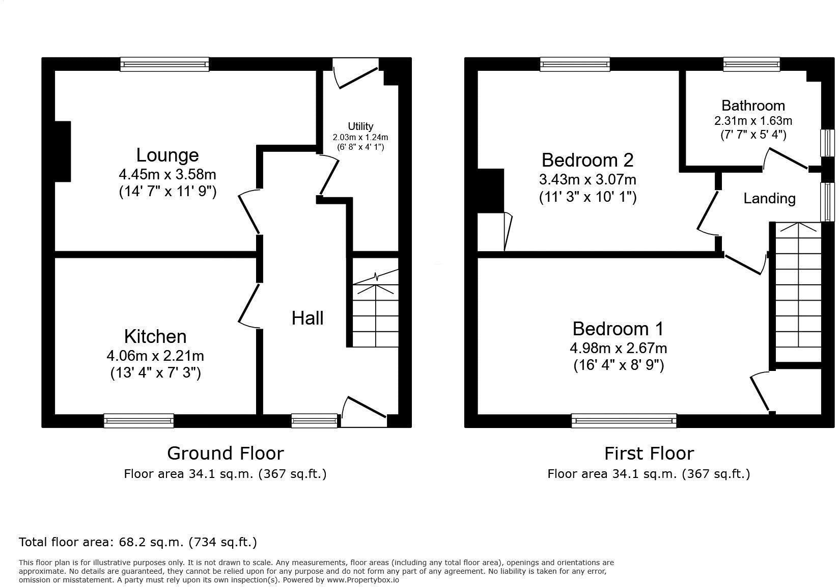 Patton Way, Pegswood floorplan