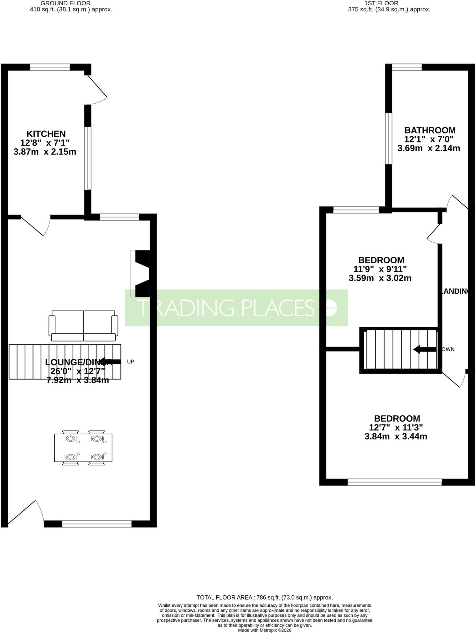Jackson Street, Stretford, M32 floorplan