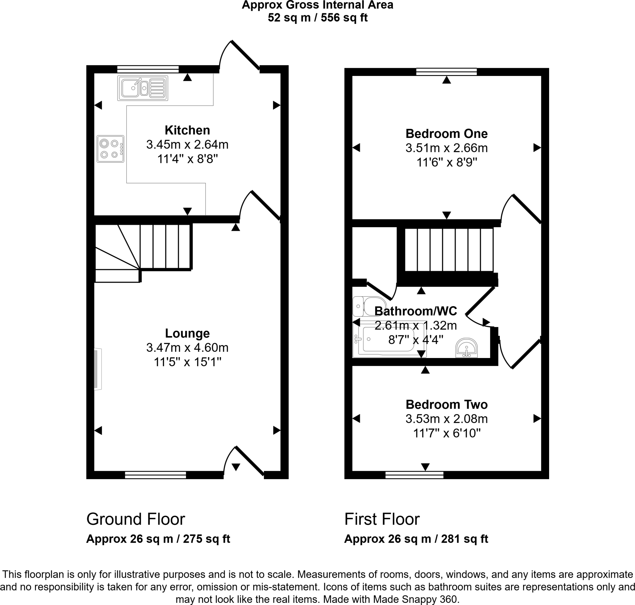 Marie Curie Drive, Fenham, Newcastle upon Tyne, Tyne and Wear, NE4 6SS floorplan