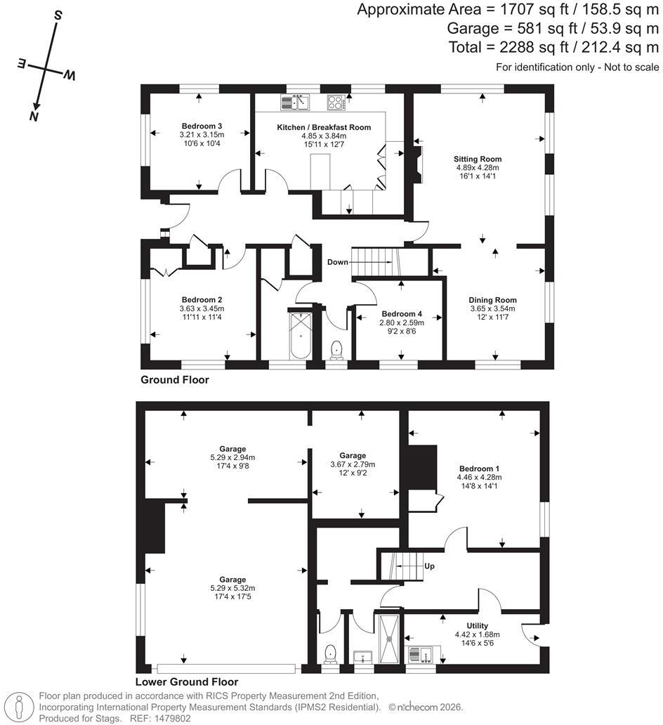 Teign Lane, Trusham, Newton Abbot floorplan
