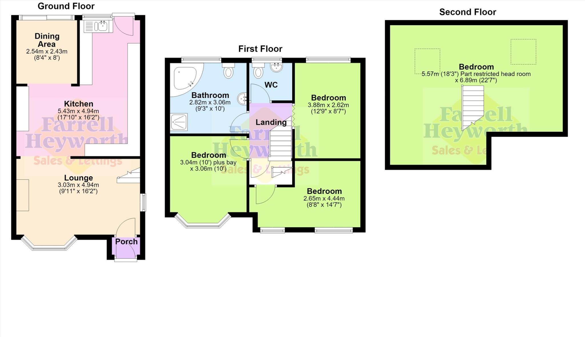 Lockerbie Avenue, Thornton Cleveleys floorplan