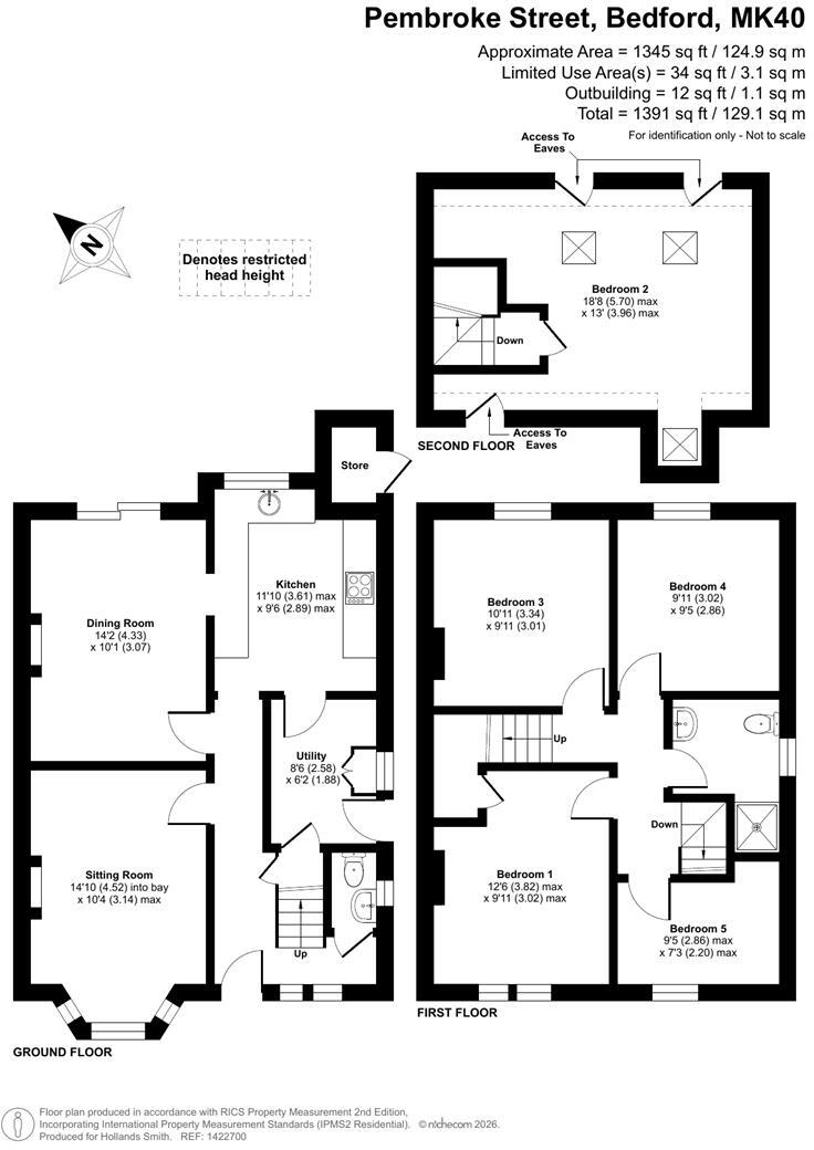 Pembroke Street, Bedford floorplan