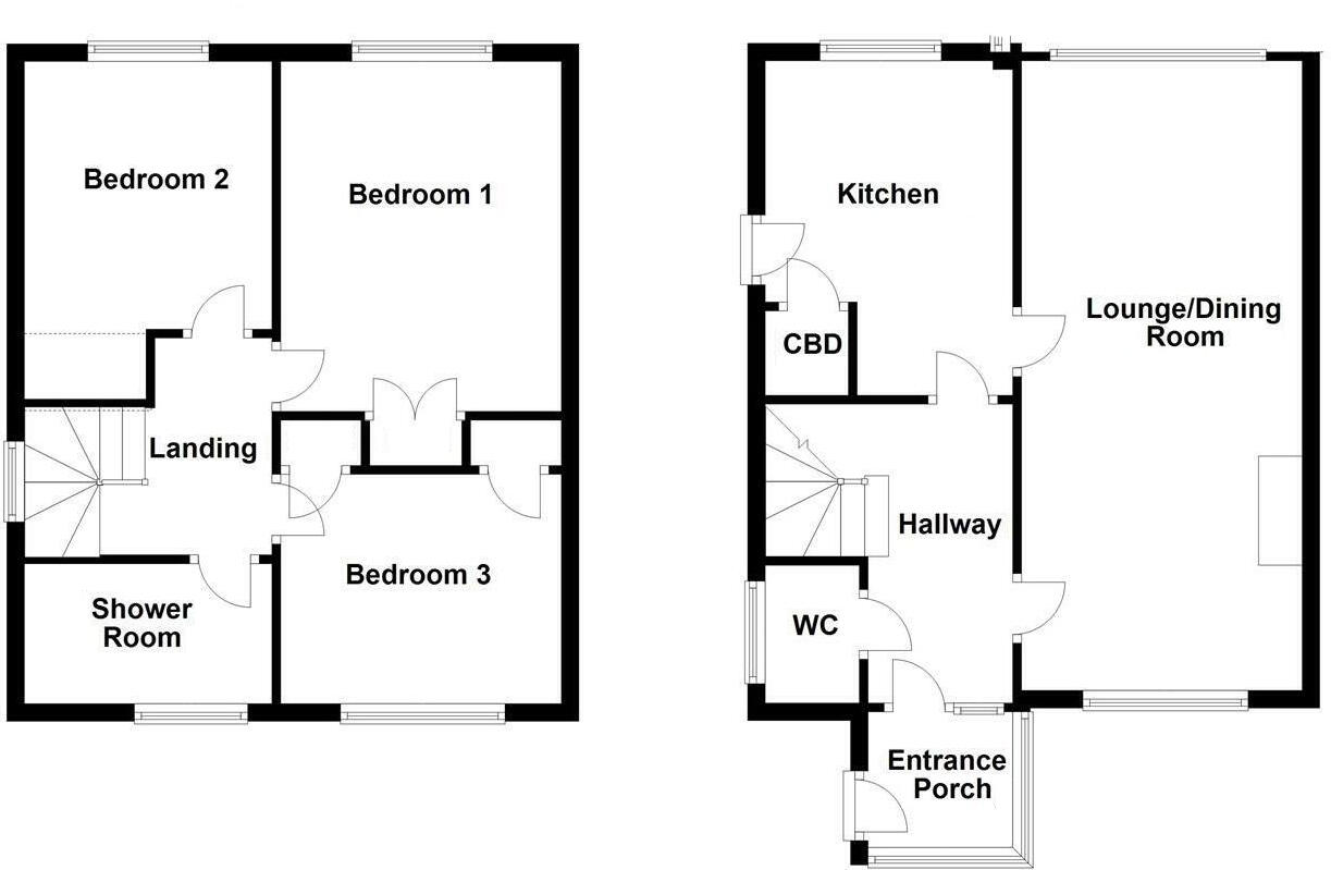 Cumbrian Way, Wakefield, West Yorkshire, WF2 floorplan