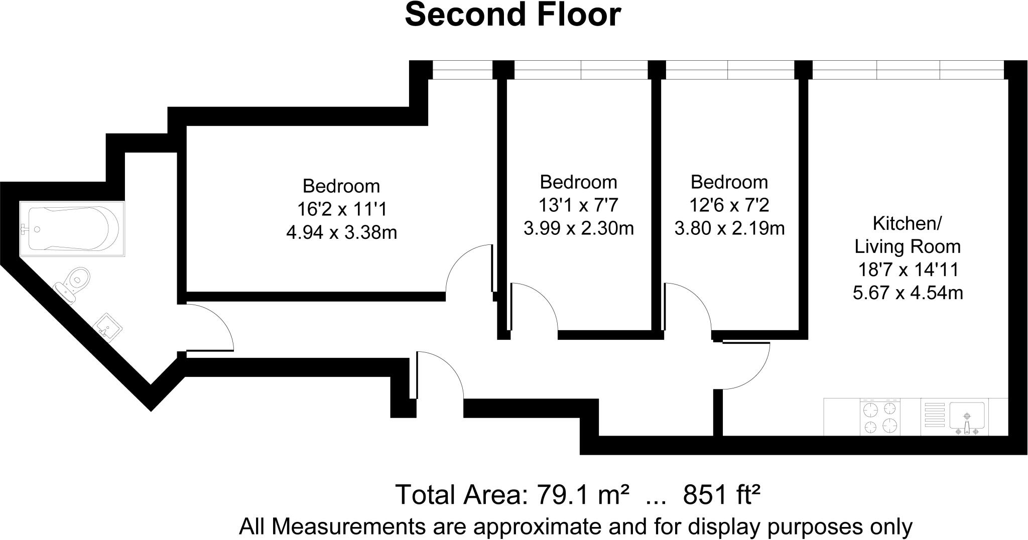 Avon House, Tithe Barn Road, Wellingborough, NN8 1GD floorplan