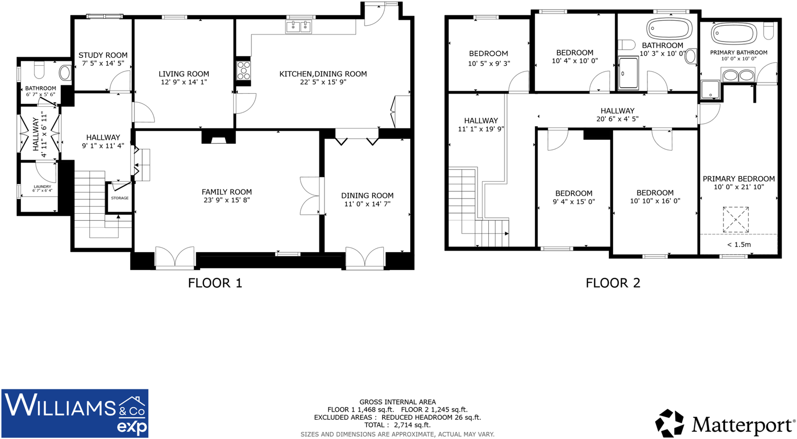 The Old Chapel, Storrs Lane, Storrs, Sheffield, S6 6GY floorplan