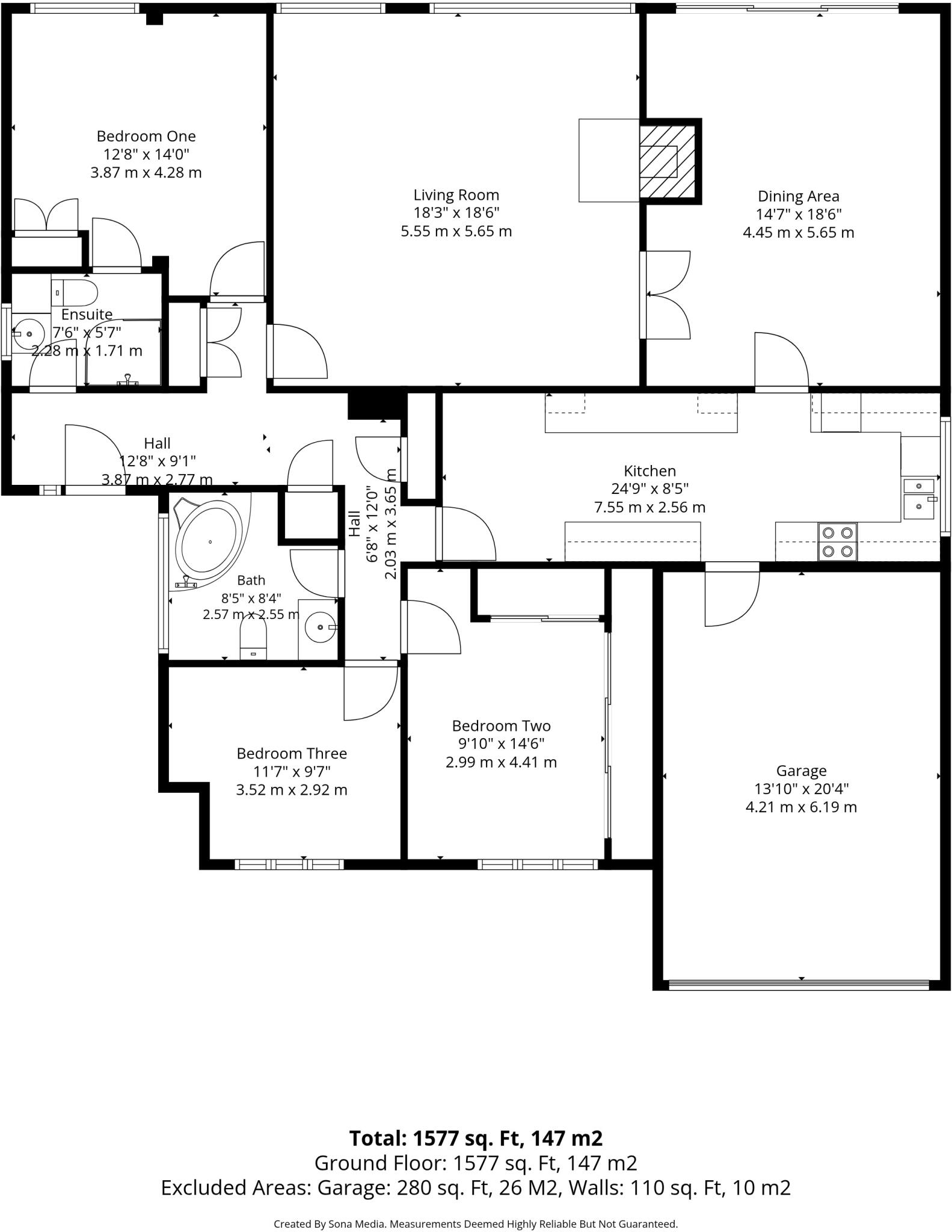 Overdale Road, Romiley floorplan
