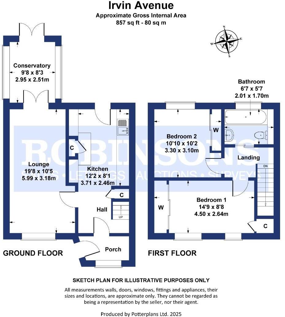 Irvin Avenue, Bishop Auckland floorplan