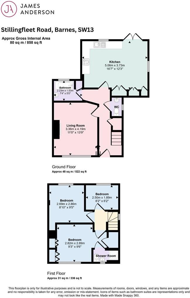 Stillingfleet Road, London floorplan