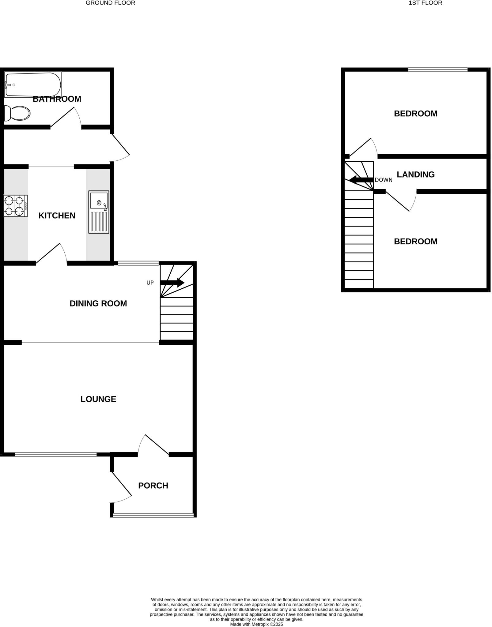 Gladstone Terrace, Penshaw, Houghton-Le-Spring, DH4 floorplan