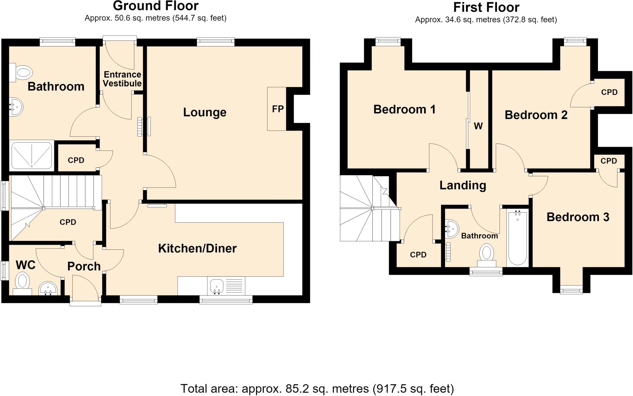 New Sheilings, Marybank, Na H-eileanan An Iar floorplan