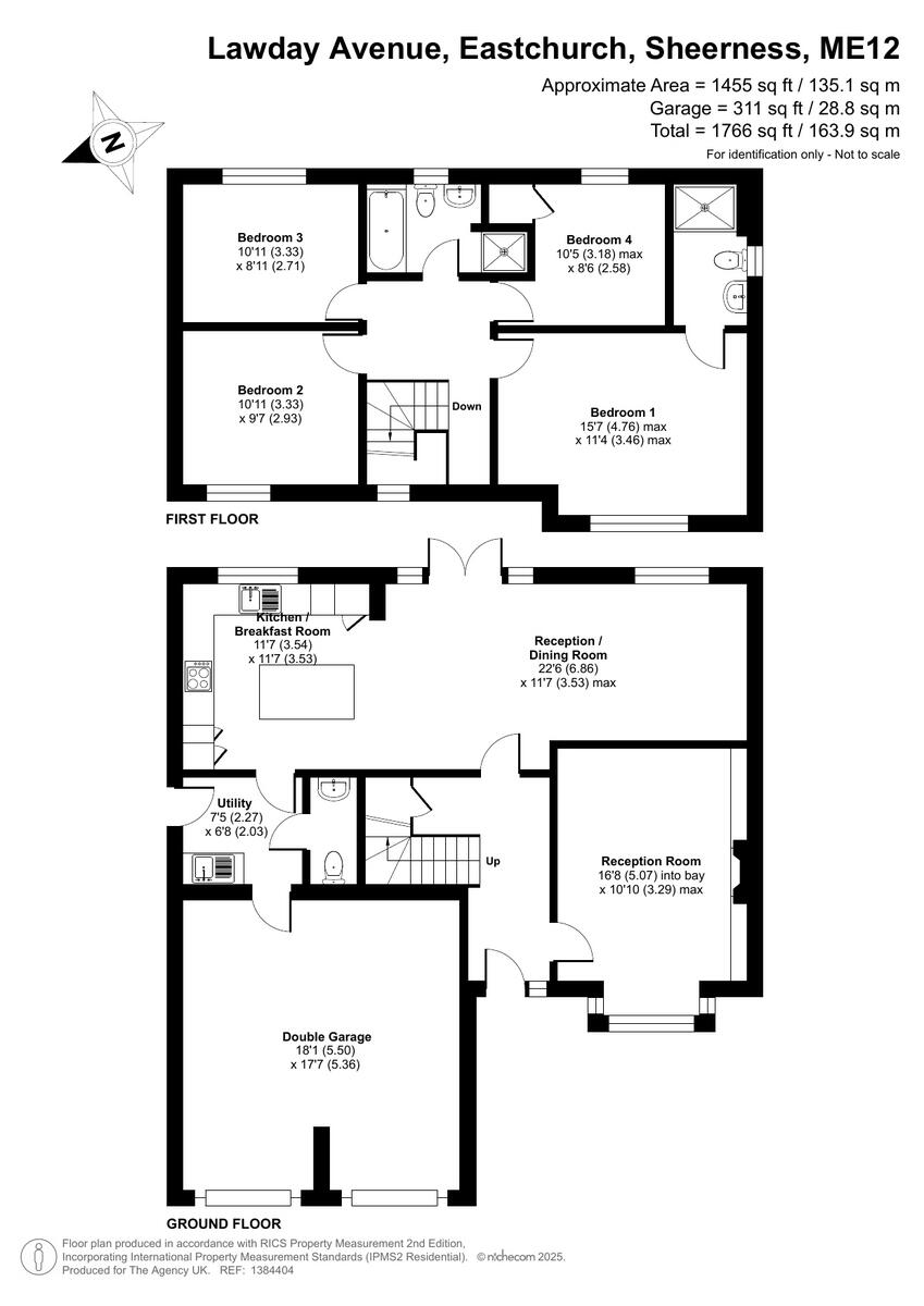 Lawday Avenue, Sheerness, ME12 floorplan