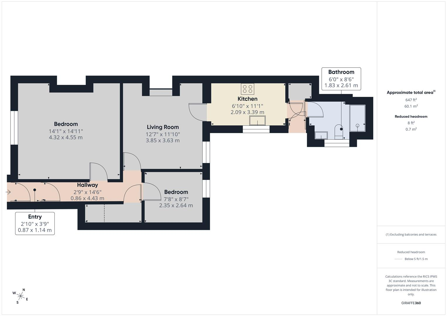 Clarence Street, Seaton Sluice, Whitley Bay floorplan