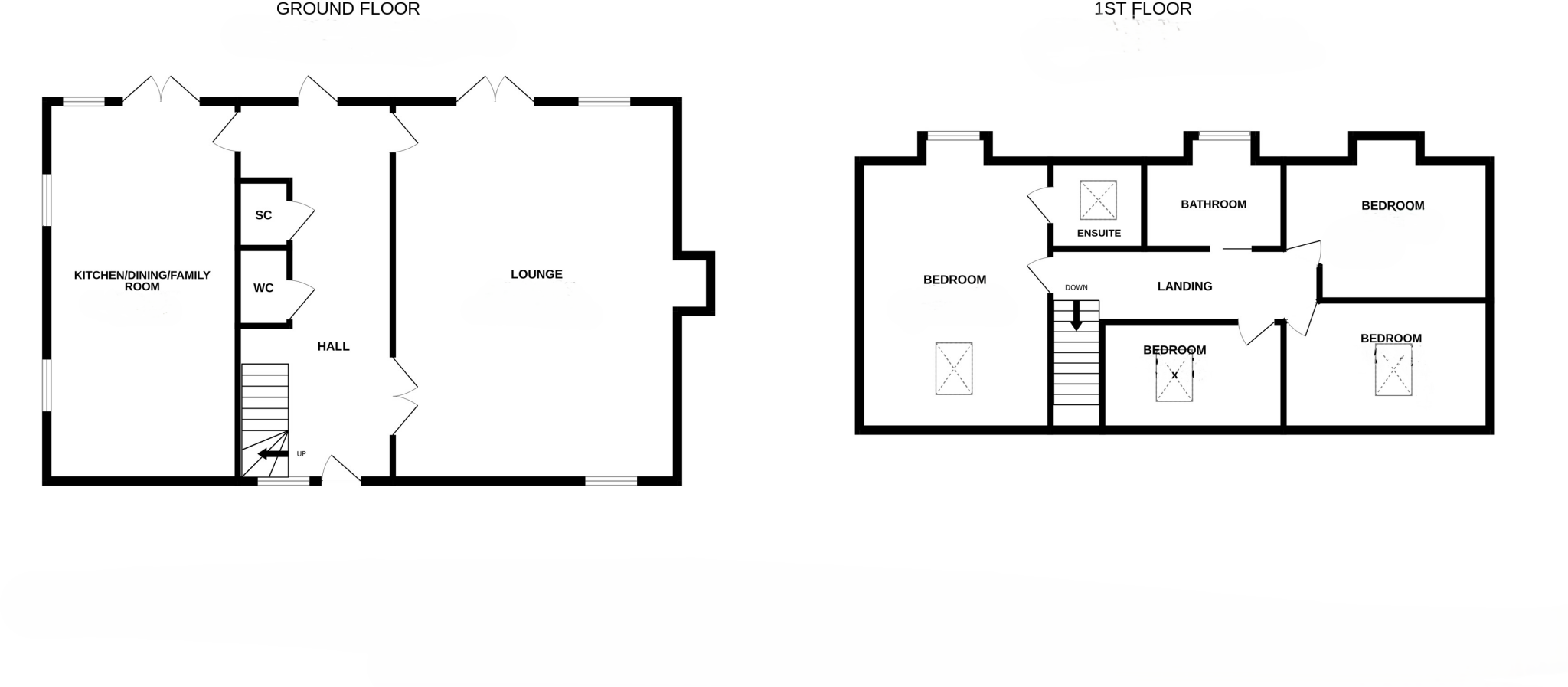 98, Station Road floorplan