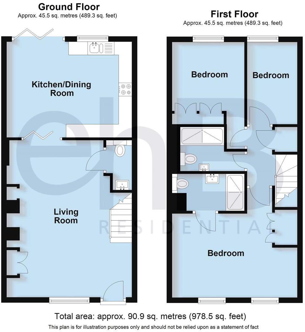Mill Street, Warwick floorplan