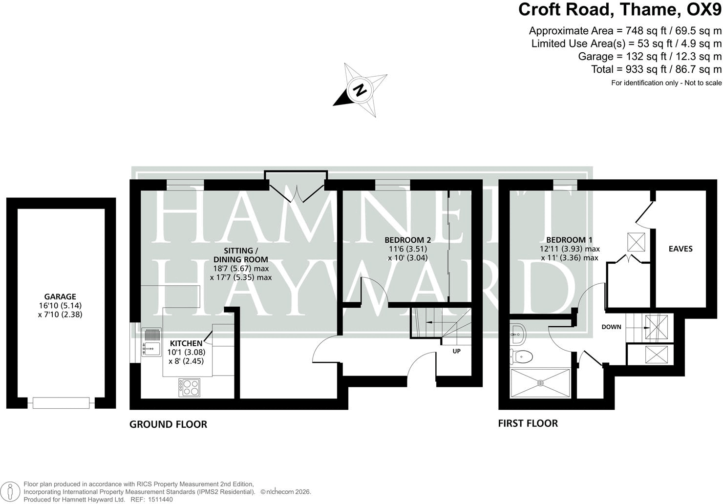 Thame, Oxfordshire floorplan