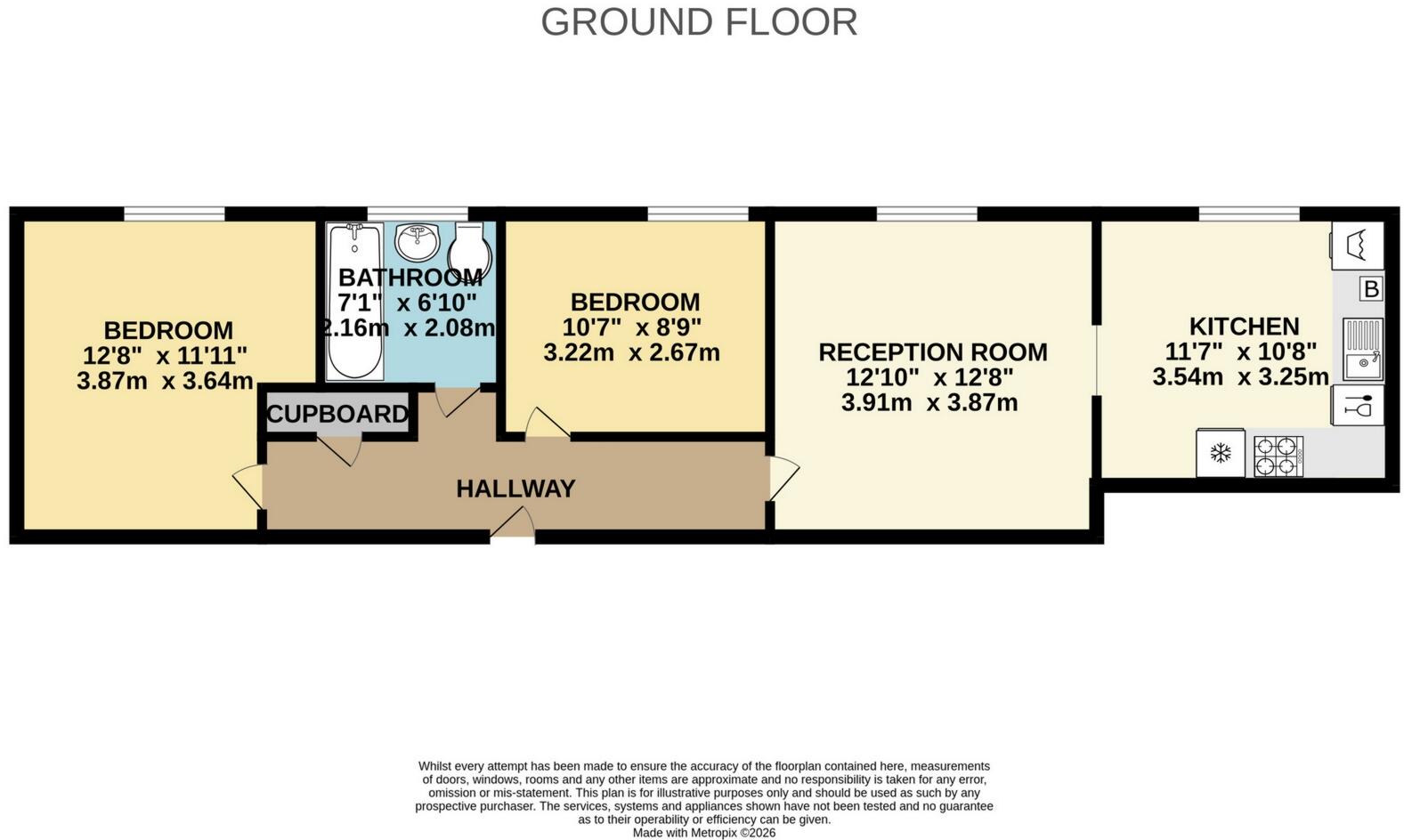 Alexandra Court, The Royal Seabathing Canterbury Road, CT9 floorplan