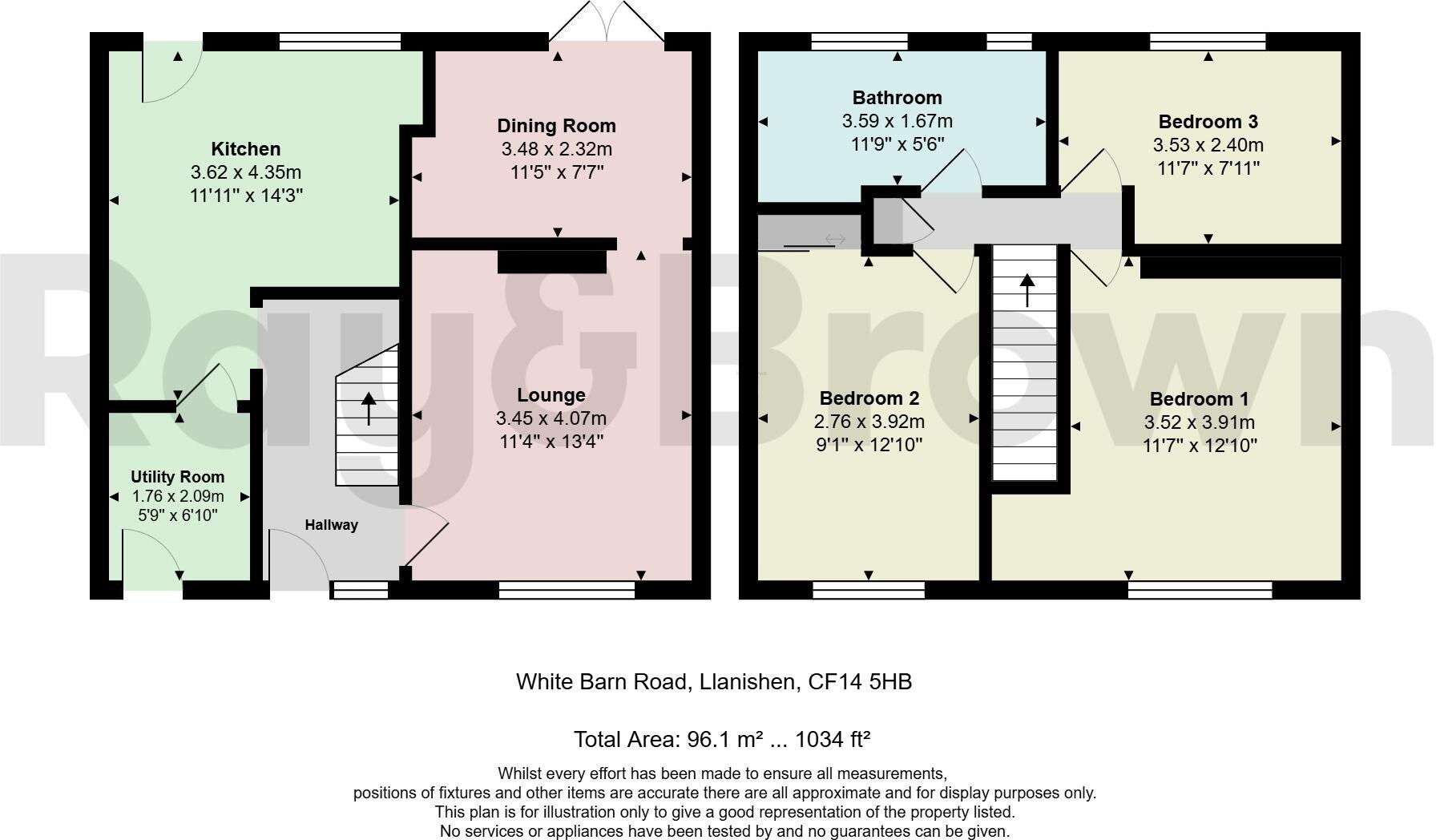 Whitebarn Road, Llanishen, Cardiff floorplan