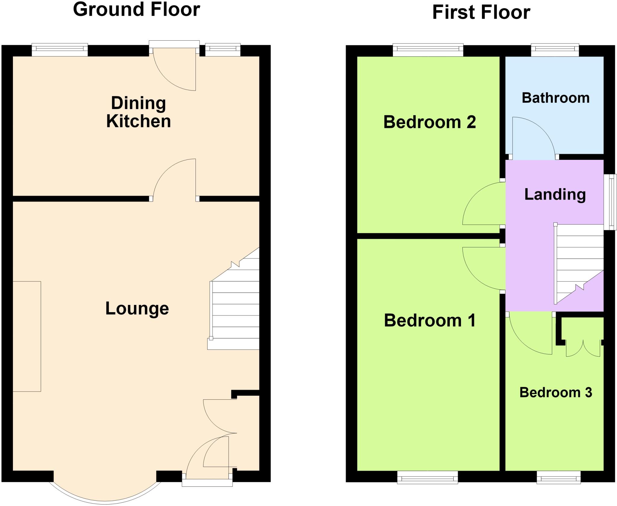 Briarwood Close, Leyland, Lancashire floorplan