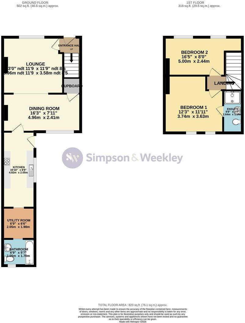 NN10, High Street, Higham Ferrers floorplan