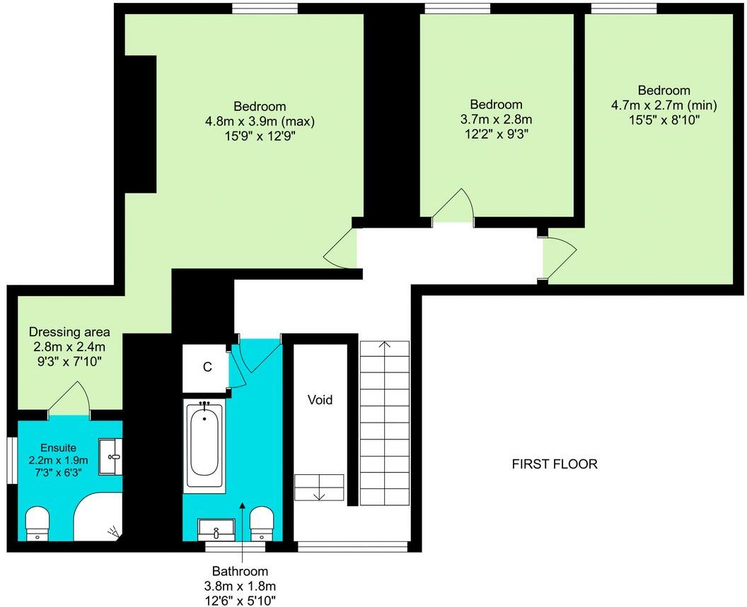  Great Asby, Appleby-in-Westmorland, CA16 floorplan