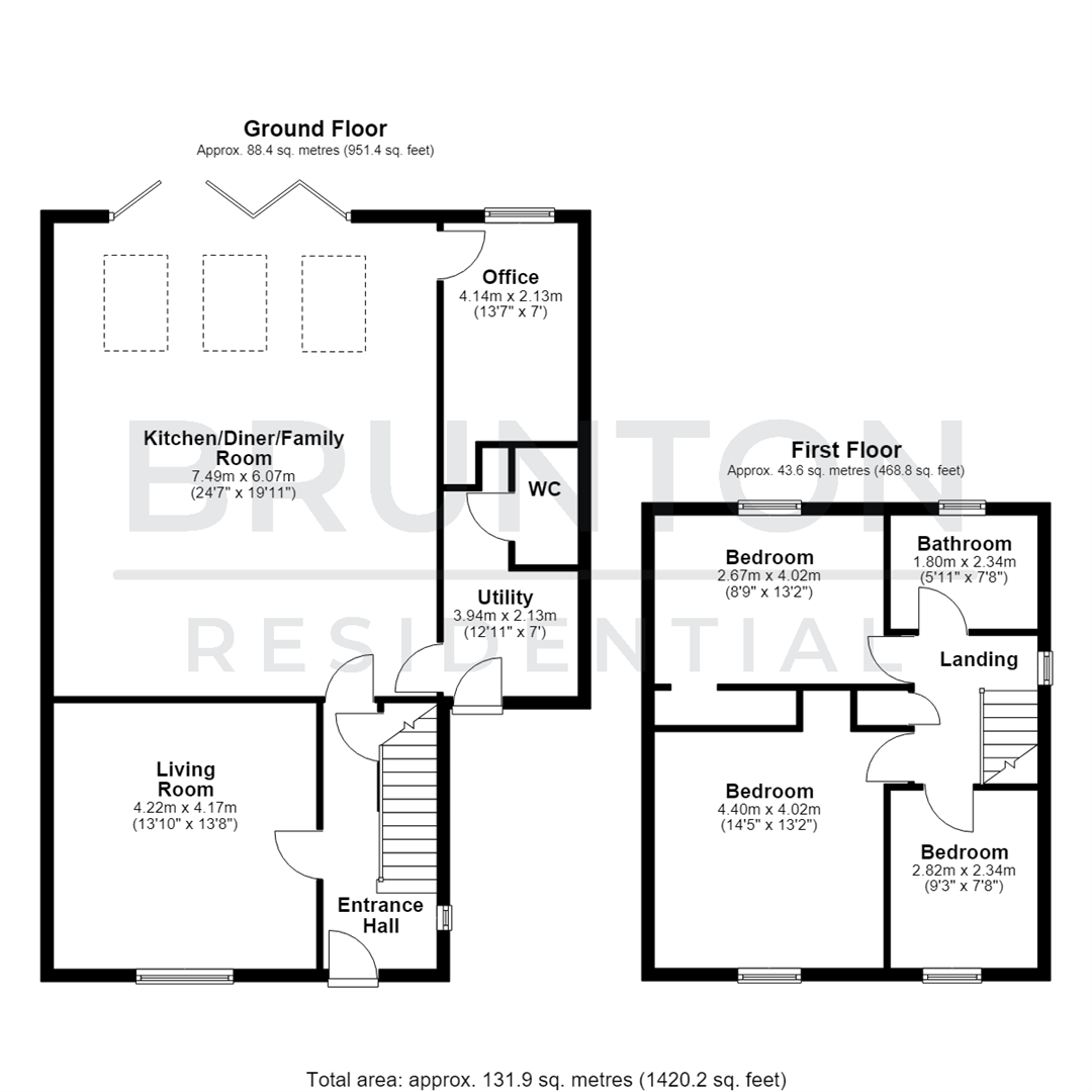 Newham Avenue, Hazlerigg, NE13 floorplan