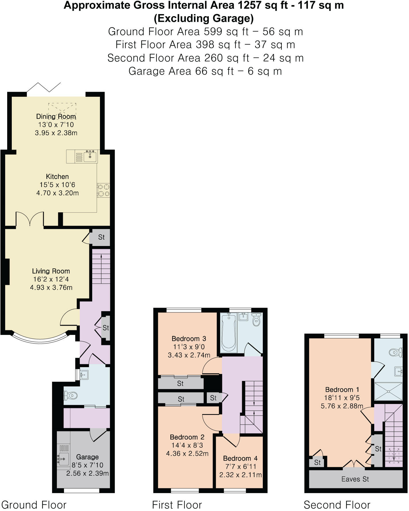 Delfcroft, Ware floorplan