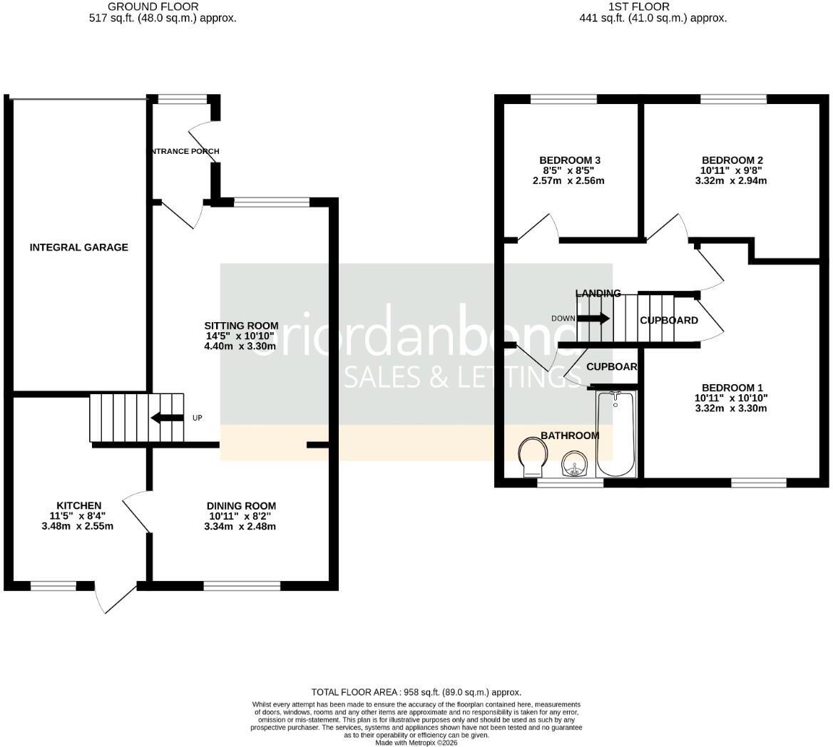 Watermeadow Drive, Watermeadow, Northampton NN3 floorplan