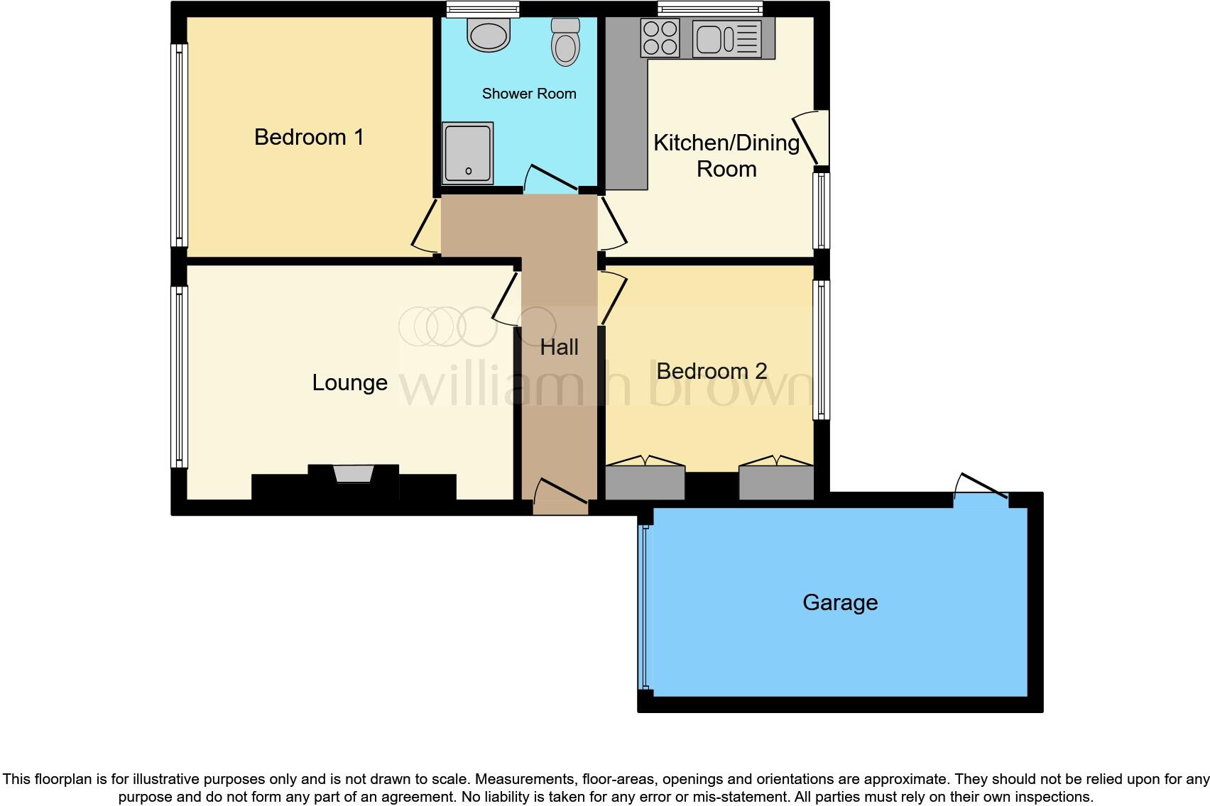Harpe Close, Pinchbeck, Spalding floorplan